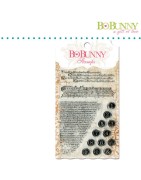 (10105759)Bo Bunny clear stamp 10x15,3cm it is written