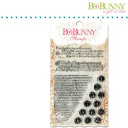 (10105759)Bo Bunny clear stamp 10x15,3cm it is written