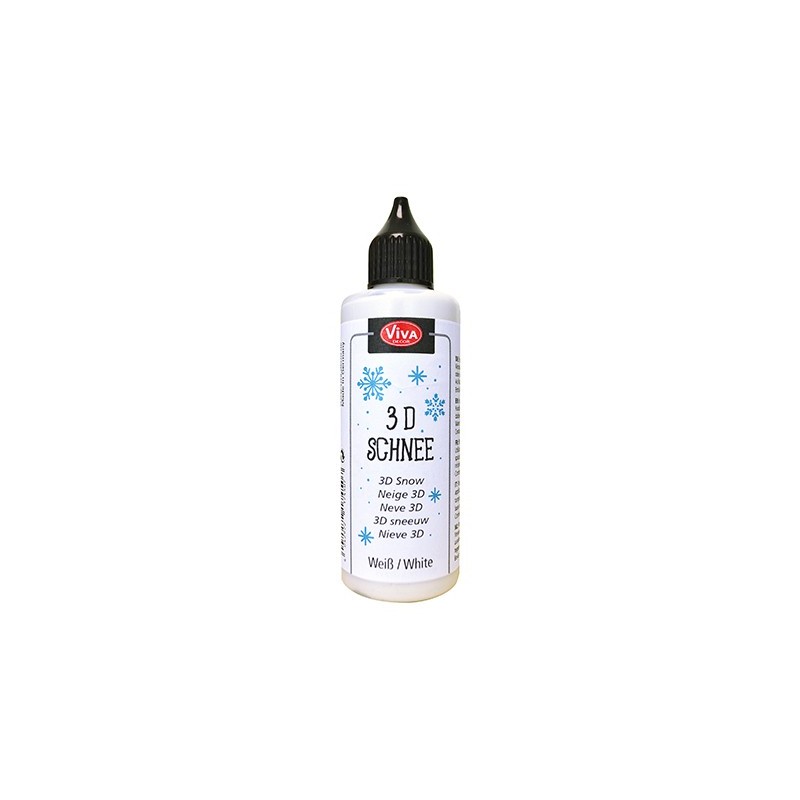 (117510010)Viva 3-D-Tuben-Schnee White