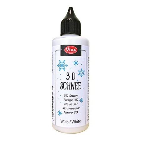 (117510010)Viva 3-D-Tuben-Schnee White