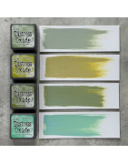 (TDIK91493)Tim Holtz distress  Mini Oxide Ink Pads 3