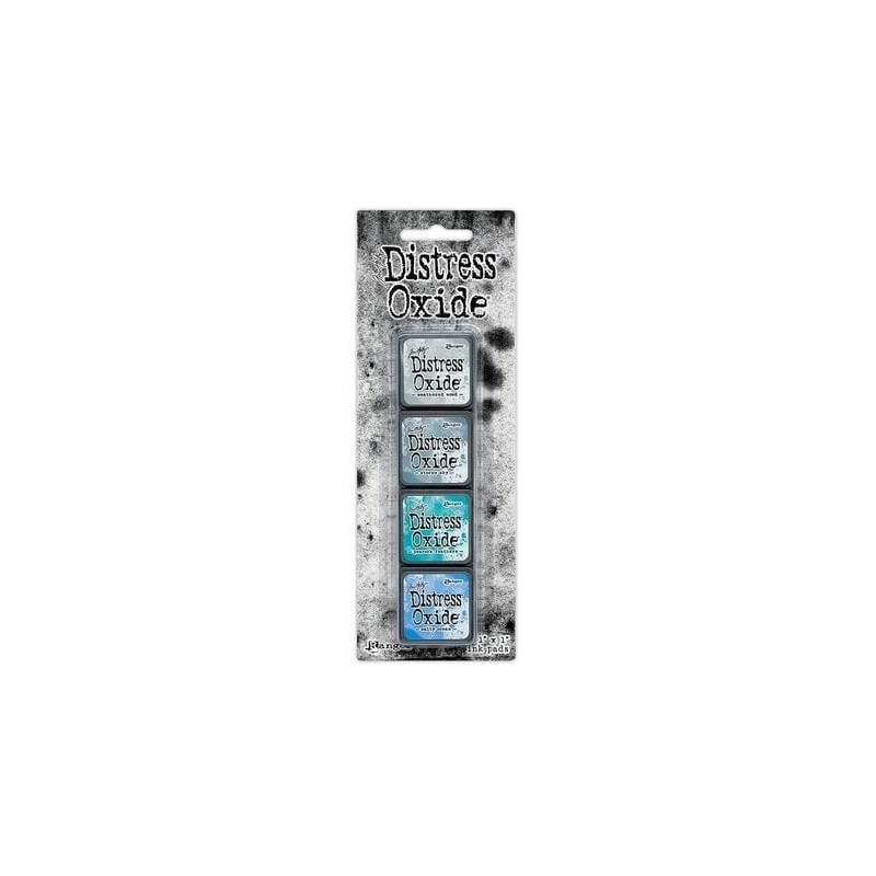 (TDIK91509)Tim Holtz distress Mini Oxide Ink Pads 4 (TDIK91509)Tim Holtz distress Mini Oxide Ink Pads 4