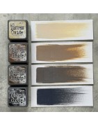 (TDIK91523)Tim Holtz distress  Mini Oxide Ink Pads 6