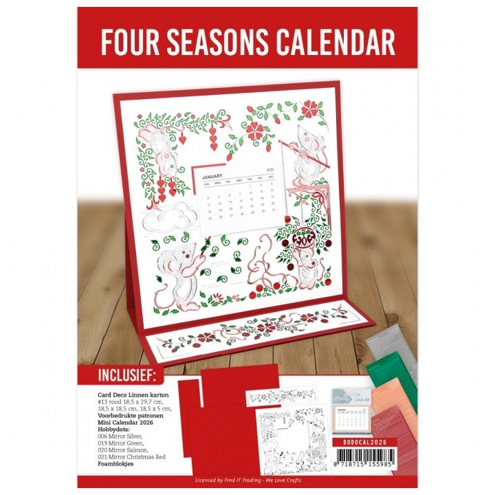 (DODOCAL2026)Dot and Do - Four Seasons Calender 2026