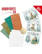 (DODOPP029)Dot and Do Cards 29 - Berries Beauties - Emerald Christmas Animals