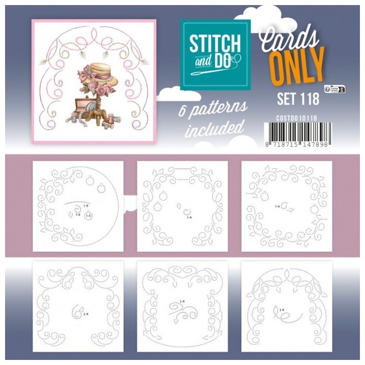 (COSTDO10118)Stitch and Do - Cards Only 4K - Set 118