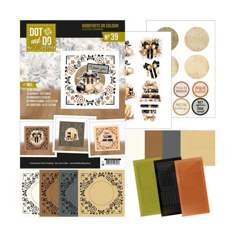 (DODOOC10039)Hobbydots on Colour 39 - Golden Whisper (DODOOC10039)Hobbydots on Colour 39 - Golden Whisper