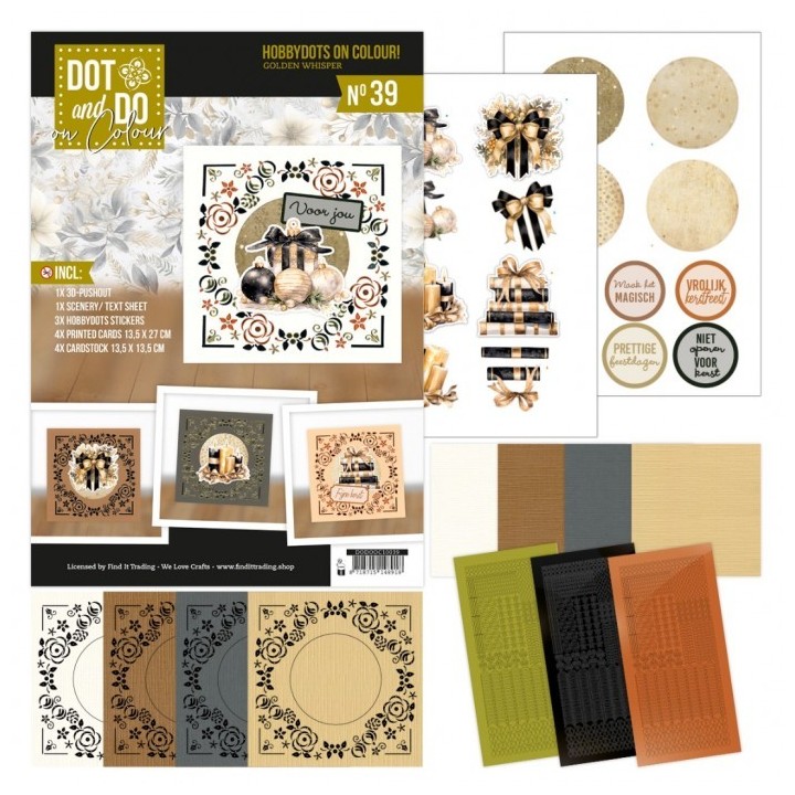 (DODOOC10039)Hobbydots on Colour 39 - Golden Whisper