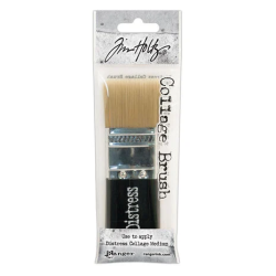 (TDA50889)Tim Holtz Distress Collage Brush 1.25 Inch