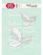 (CW357)Craft and You design Openwork Leaves by Gosia Dies