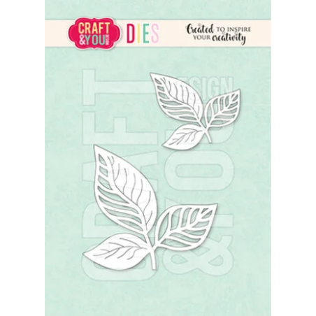 (CW357)Craft and You design Openwork Leaves by Gosia Dies