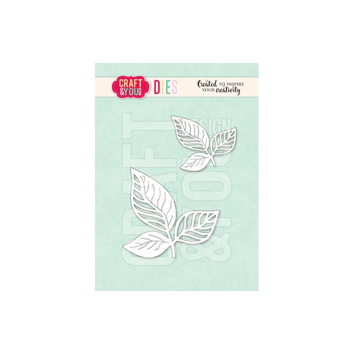 (CW357)Craft and You design Openwork Leaves by Gosia Dies