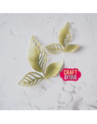 (CW357)Craft and You design Openwork Leaves by Gosia Dies