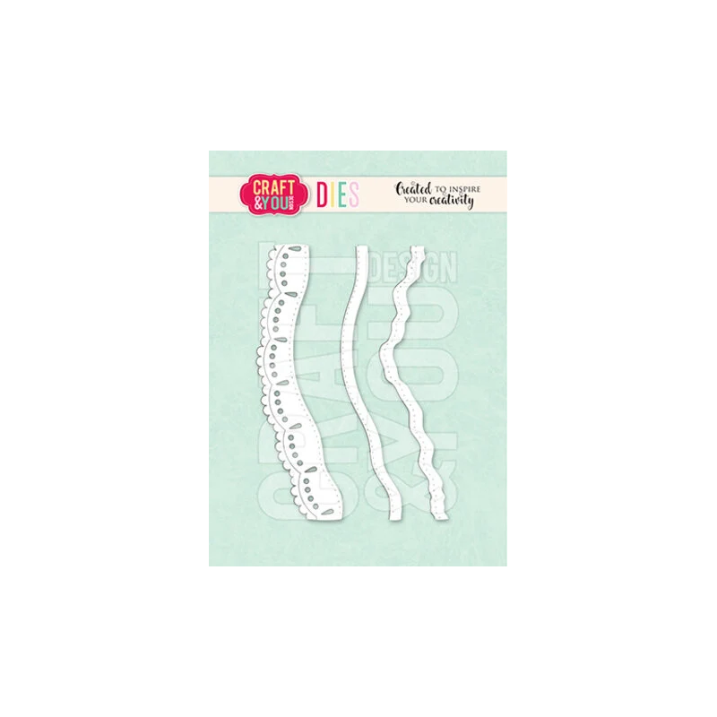 (CW359)Craft and You design Small Borders by Gosia Dies