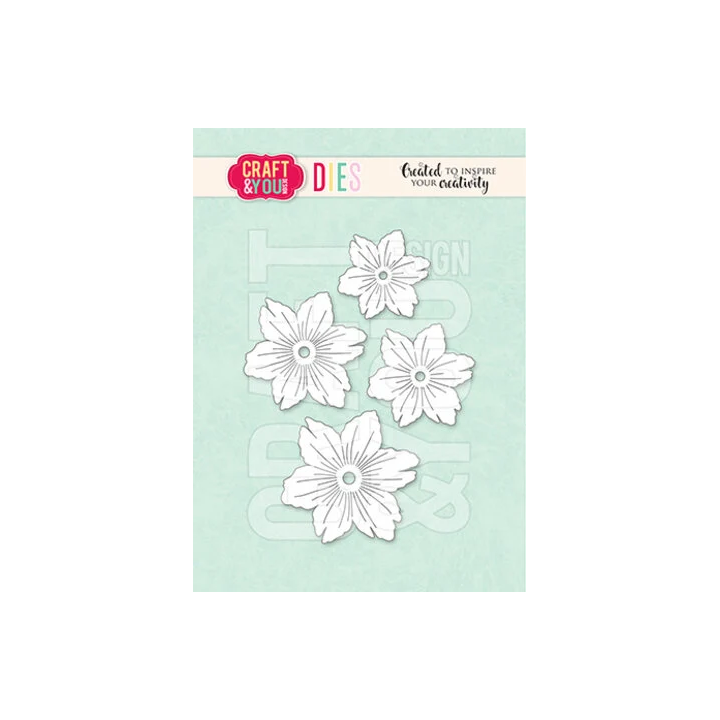 (CW360)Craft and You design Sweet Flowers by Gosia Dies