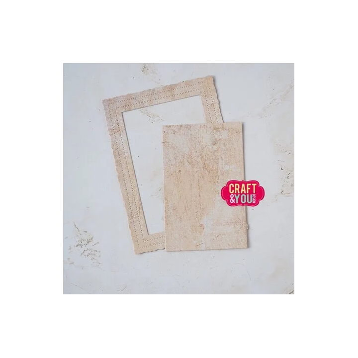 (CW364)Craft and You design Old Photo Frame Dies