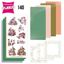 (SPDO140)Sparkles 140 - Berries Beauties - Pastel Purple Christmas