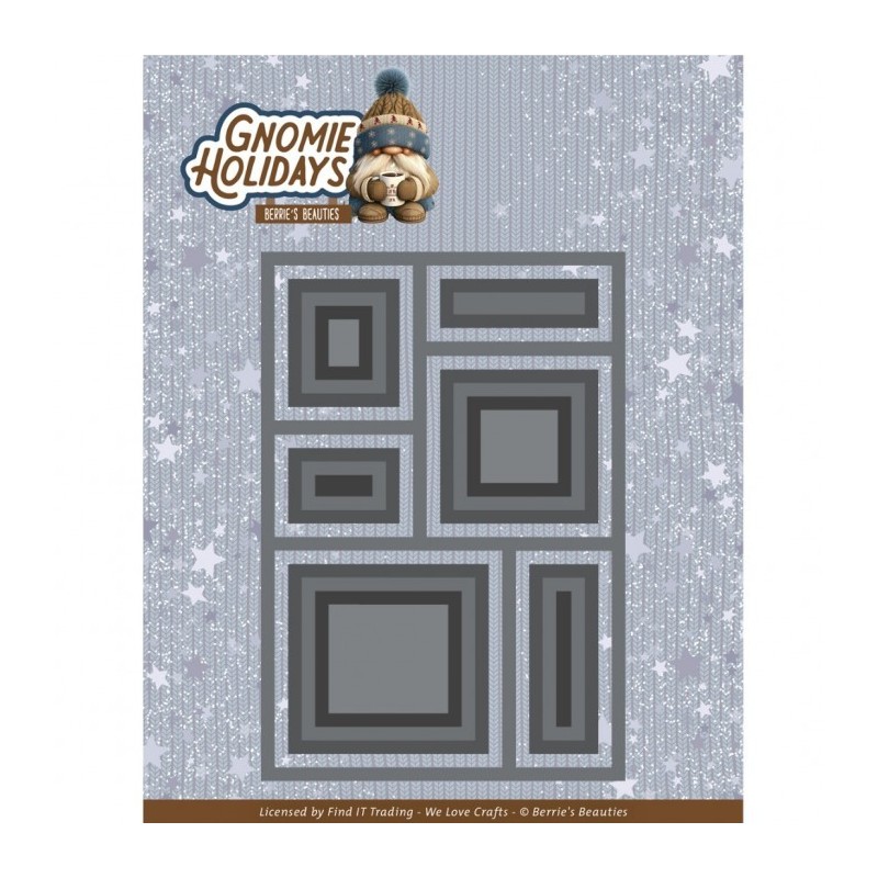 (BBD10062)Dies - Berries Beauties - Gnomie Holidays - Gnomie Frame (BBD10062)Dies - Berries Beauties - Gnomie Holidays - Gnomie Frame