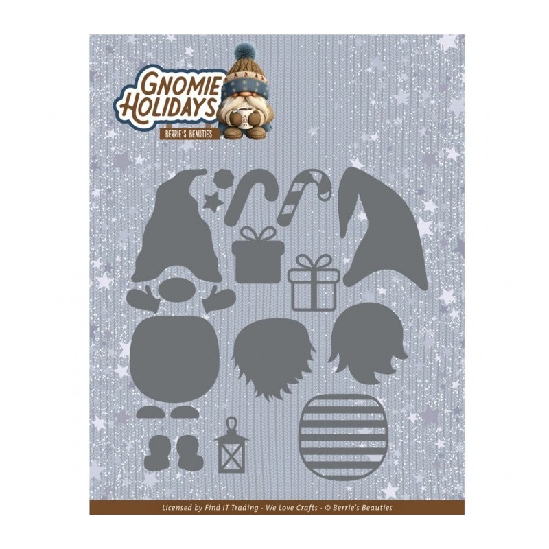 (BBD10063)Dies - Berries Beauties - Gnomie Holidays - Gnomies (BBD10063)Dies - Berries Beauties - Gnomie Holidays - Gnomies