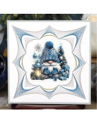 (SB11050)3D Pushout Sheet - Berries Beauties - Gnomie Holidays - Emerald