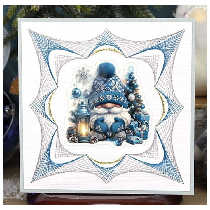 (SB11050)3D Pushout Sheet - Berries Beauties - Gnomie Holidays - Emerald