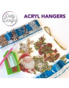 (DDDAH001)Acryl Hangers - Dotty Designs - Christmas