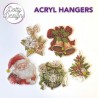 (DDDAH001)Acryl Hangers - Dotty Designs - Christmas