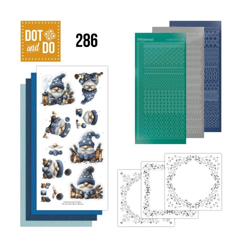 (DODO286)Dot and Do 286 - Berries Beauties - Gnomie Holidays