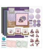 (STDOOC10037)Stitch and do on Colour 37 - Pastel Purple Christmas