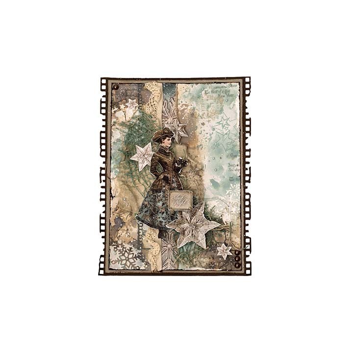 (JMA-CB-CPP391)Studio Light paper Backgrounds & Elements Christmas Blush nr. 391
