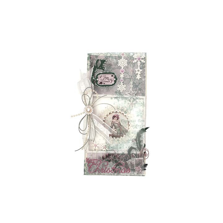 (JMA-CB-CD1062)Studio Light Cutting Die Winter curtain Christmas Blush nr. 1062