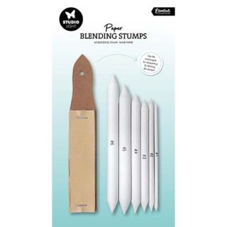 (SL-TO-DT02)Studio Light Paper blending stumps & sand paper Essentials nr. 02