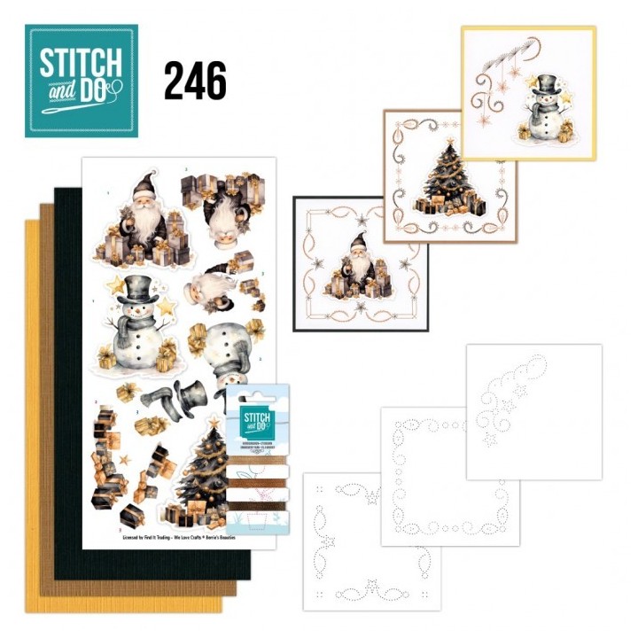 (STDO246)Stitch and Do 246 - Berries Beauties - Golden Whisper