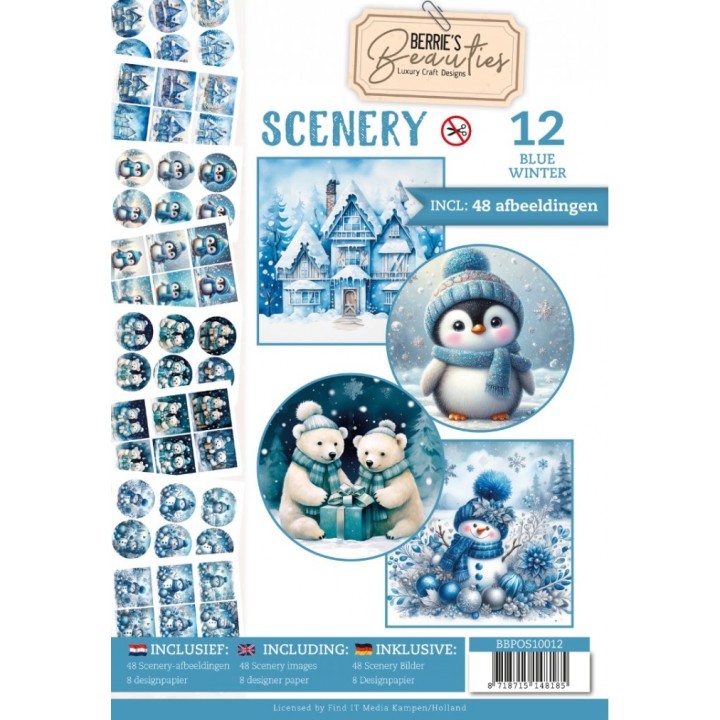 (BBPOS10012)Push-Out Book Scenery 12