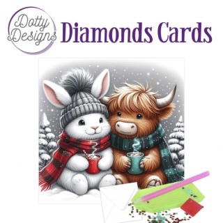 (DDDC1211)Dotty Designs Diamond Cards - Winter Friends