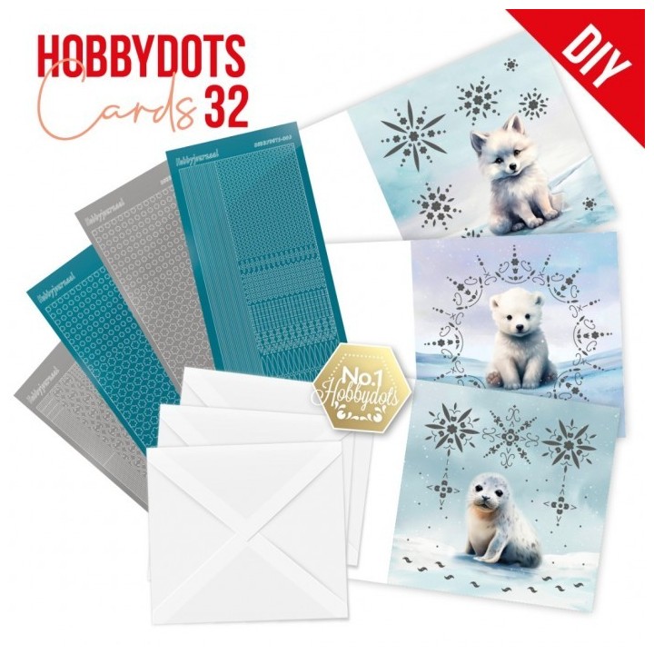 (DODOPP032)Dot and Do Cards 32 - Berries Beauties - Winter Friends