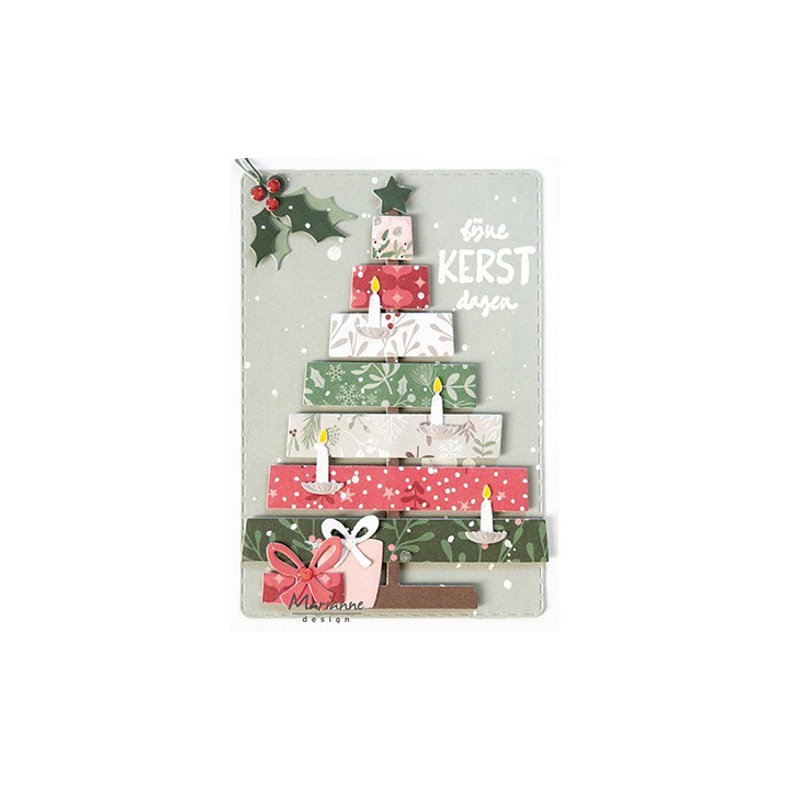 (COL1577)Collectables Wooden Christmas tree