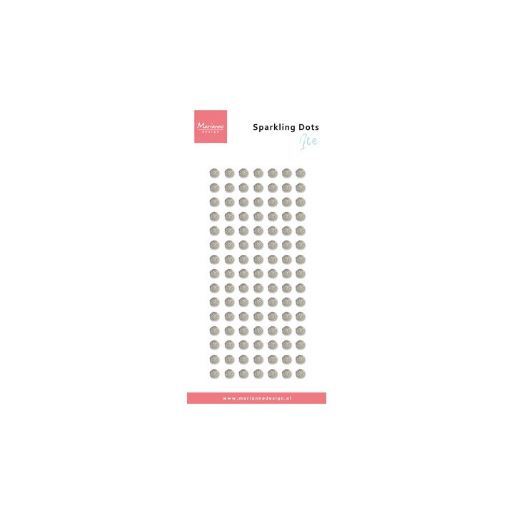 (PL4540)Marianne Design Sparkling dots - Ice