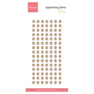 (PL4541)Marianne Design Sparkling dots - fire