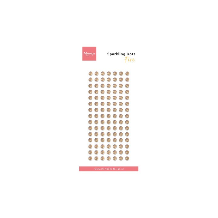 (PL4541)Marianne Design Sparkling dots - fire