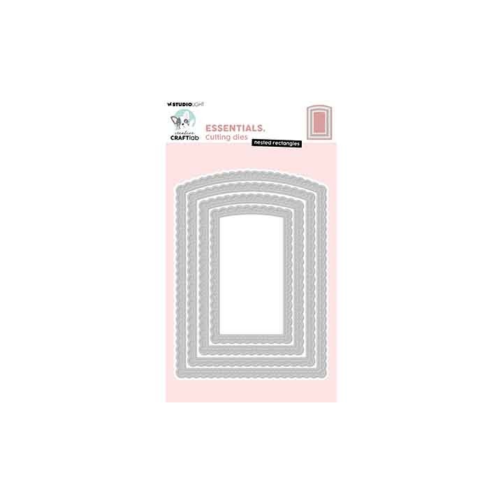 (CCL-ES-CD1055)Studio Light Cutting Die Nested rectangles Essentials nr. 1055
