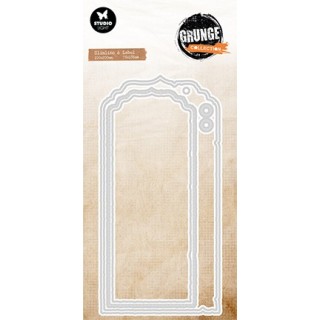 (SL-GR-CD1063)Studio Light Cutting Die Big Labels Grunge Collection nr. 1063
