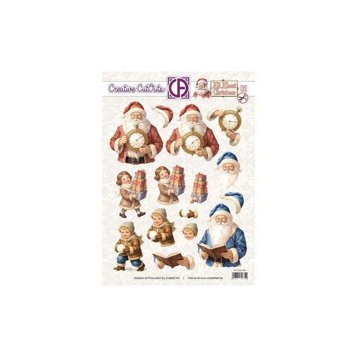 (CCO-026)3D Creative CutOuts  All About Christmas 02
