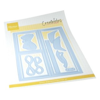 (LR0938)Creatables Open fold A6
