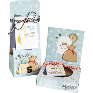 (CS1184)Clear stamp Kaertjes en Co - Sinterklaas