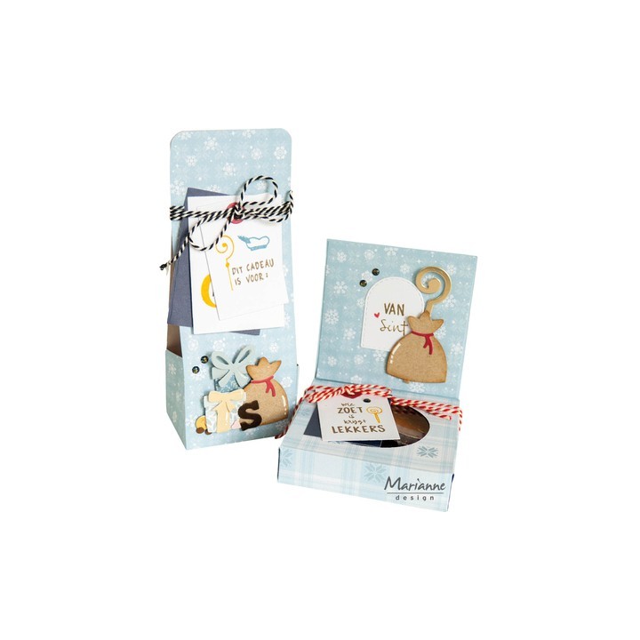 (CS1184)Clear stamp Kaertjes en Co - Sinterklaas