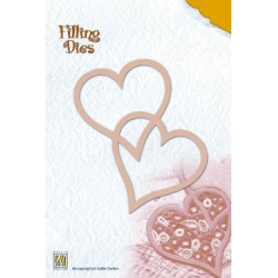 (QD002)Nellie's Filling Dies two hearts