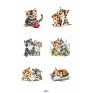 (KPA4113)REPRINT Animals A4 Cutouts