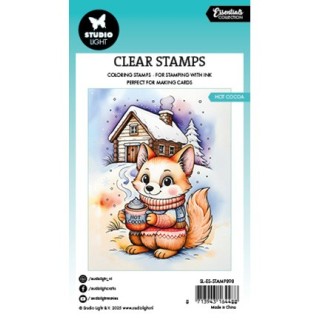(SL-ES-STAMP898)Studio light Stamp Hot cocoa Essentials nr. 898