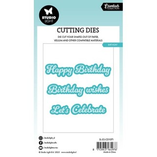 (SL-ES-CD1071)Studio Light Cutting Die Birthday Essentials nr. 1071